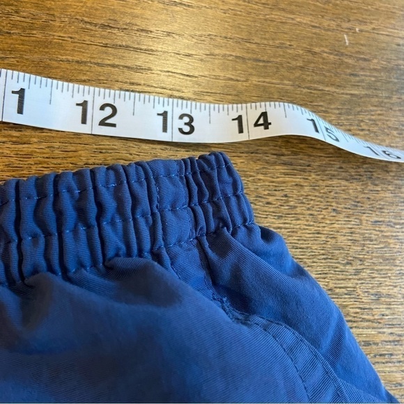 Patagonia Baggies Men Swim Trunks Blue L Mesh Lined Pockets 7” High Rise - Picture 9 of 13